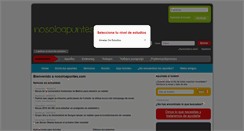 Desktop Screenshot of nosoloapuntes.com
